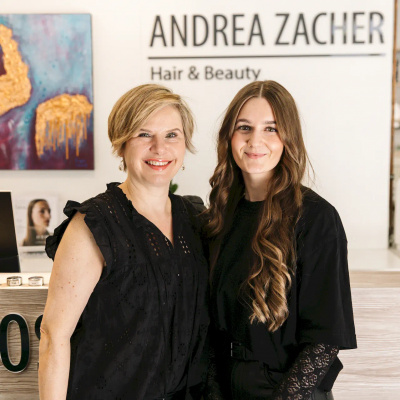 Andrea Zacher und Melanie - Hair & Beauty haireinspaziert.de